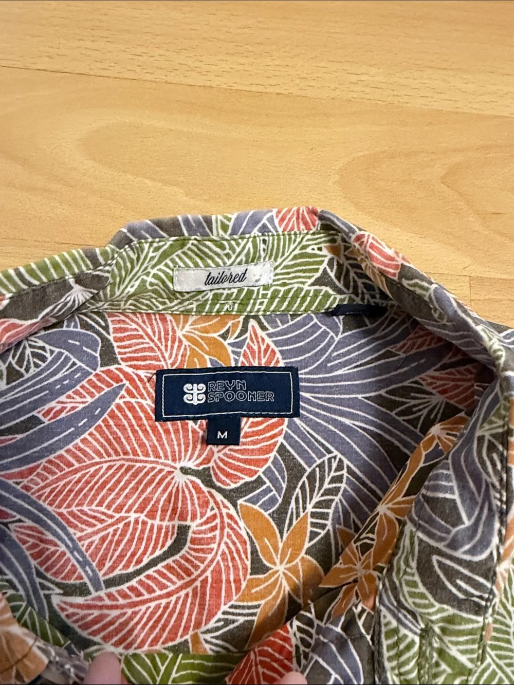 REYN SPOONER | Lush Grotto Aloha Shirt | Tailored M